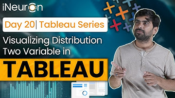 Visualizing Distribution Two Variable | Mastering Tableau | iNeuron