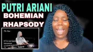 Amazing! Putri Ariani Bohemian Rhapsody Queen ( cover) Reaction