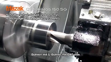 Mazak Primos QTP 150SG mit Gantry Loader GL03 | Portallader | CNC-Drehmaschine