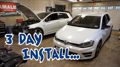 MK7 GOLF R gets an APR REAR SWAY BAR