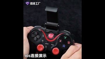X3 Bluetooth Wireless Game Controller for Mobile & PC - Ultimate Gaming Experience