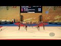 Russian Federation (RUS) - 2018 Rhythmic Worlds, Sofia (BUL) - Qualifications 3 Balls + 2 Ropes