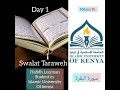 Swalat taraweh day1 by hafidh luqman student in islamic university of kenya