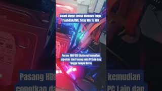 Solusi Simpel Install Windows Tanpa Flashdisk/DVD, Tetap Win To HDD #windows #pcgaming #engineering