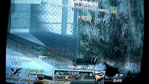 call of duty modern warfare 2 TEAM DEATH MATCH-SUB BASE