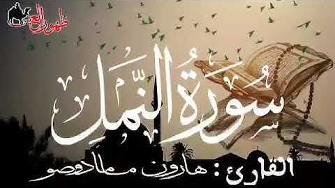 سورة النمل للقارئ الموريتاني : هارون مامادو صو