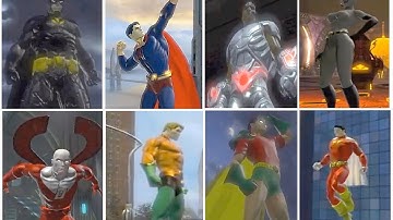 DCUO Character Create - Over 60 DC Comics Characters Created. Check it out!