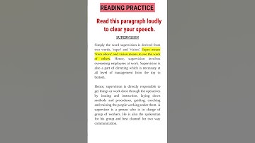 English reading practice! Read and learn english by speaking #english #readingcomprehension #speed