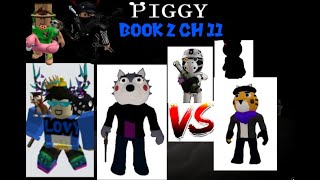 [WILLOW VS TIGRY!] ROBLOX PIGGY BOOK 2 CHAPTER 11 (THE CAMP) FT Slothey & Brandon (Savior Ending)