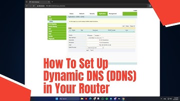 How To Set Up Dynamic DNS (DDNS) in Your Router