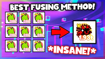 *NEW* Best fusing method in Pet Simulator X Glitch Update! (Roblox)