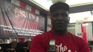 EVANDER HOLYFIELD GGG NOT MIKE TYSON, MAYWEATHER MONEY FULL INTERVIEW EsNews Boxing