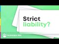 Torts: Strict Liability  | Hands-Free Bar Exam Prep (MBE)