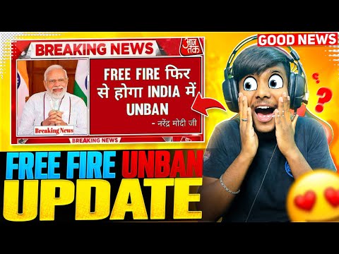 Free Fire Unban Update😍 || Garena Free Fire's Avatar