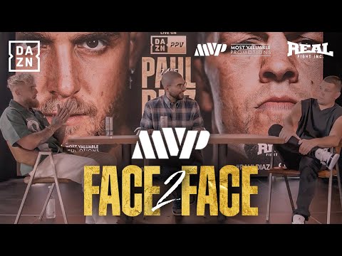 Jake Paul vs. Nate Diaz - MVP Face 2 Face