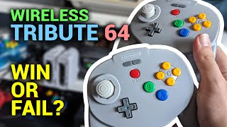 Retro-bit's Tribute 64 Goes Wireless!!