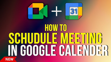 Een vergadering plannen in Google Meet met behulp van Google Agenda