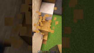 🏗️ How to Make a 🛖 Triangle House in Minecraft 🧱 | Modern Triangle Base Tutorial 🌲 #minecraftbuilds