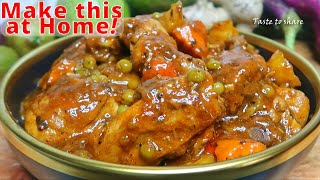 Ang Sarap! 💯👌 How to Make Delicious Chicken Recipe ✅  Authentic Chicken afritada Step by Step