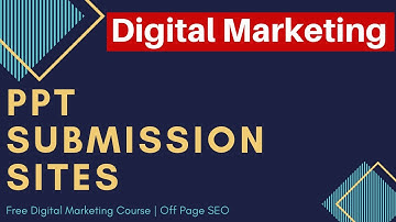 List Of PPT Submission Sites 2025 | Off-page SEO | On-page SEO | Digital Marketing