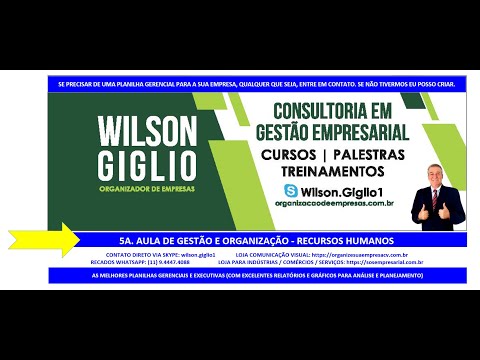 Aula 5 Semana de Aula de Organização e Gestão - Depto Recursos Humanos Aula 5 Semana de Aula de Organização e Gestão - Depto Recursos Humanos
