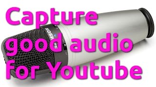 Good Cheap Audio for Youtube - tutorial and demonstration screenshot 5