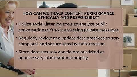 How Can We Track Content Performance Ethically And Responsibly? - Everyday-Networking