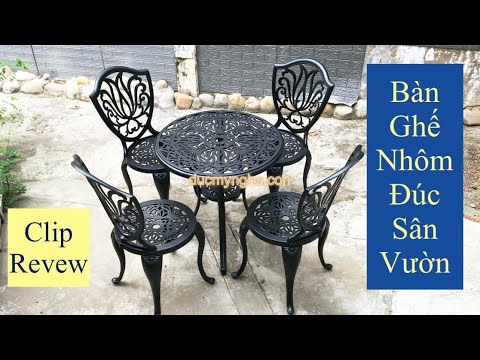 Video: Bàn Ghế Sân Vườn