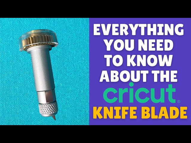 The new Cricut Knife Blade is an amazing tool in your Cricut arsenal. But  what are the Cricut Knife Blade materials? He…