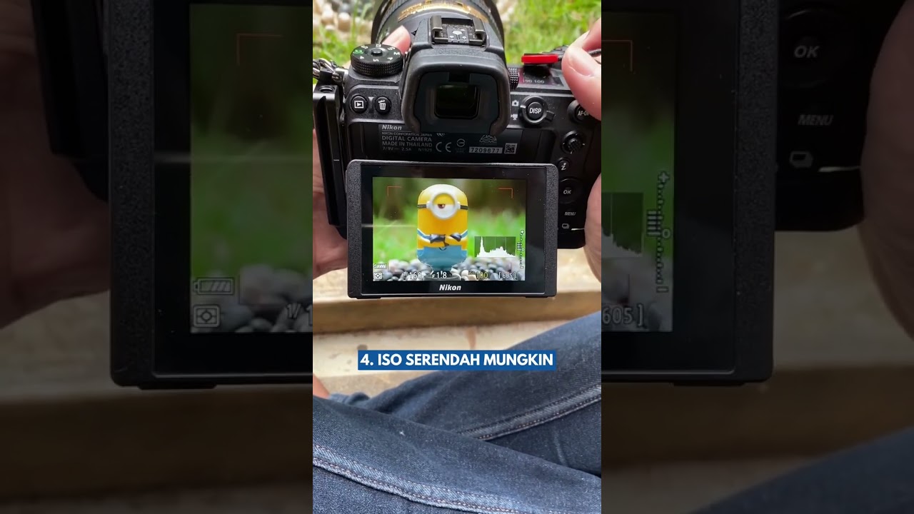 Cara setting segitiga exposure kamera di tempat gelap dan terang
