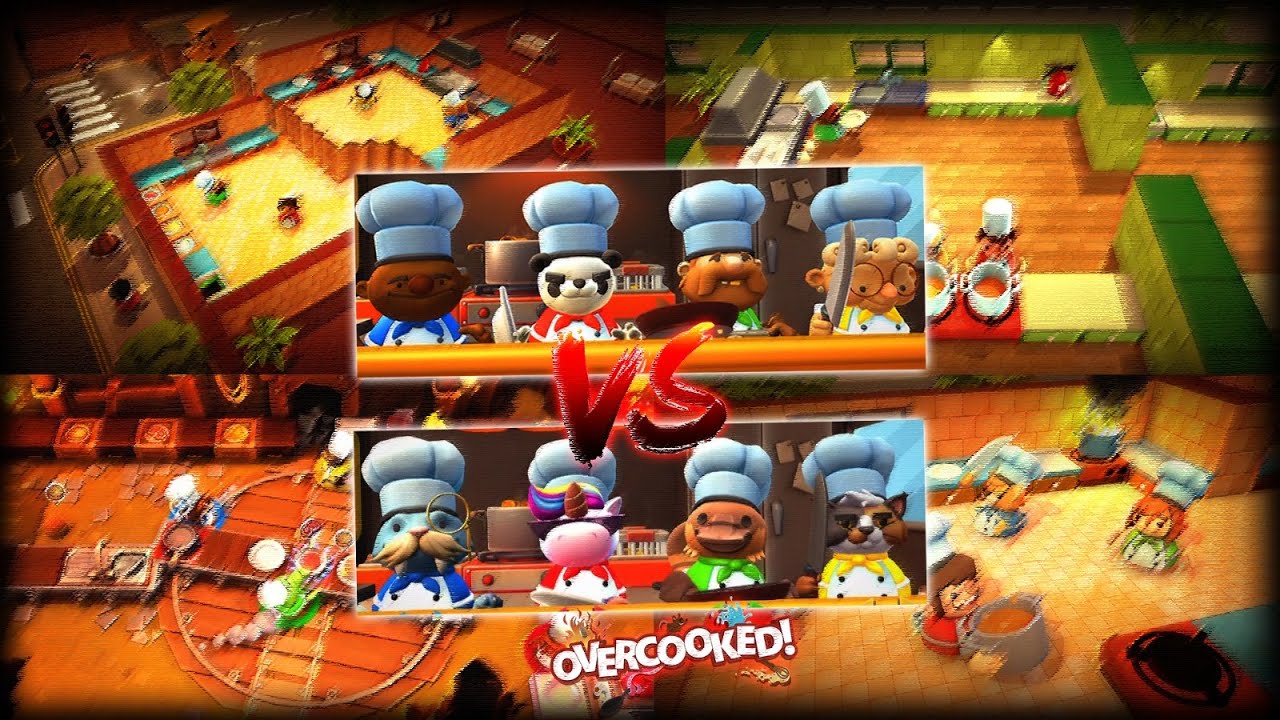 PESADELO NA COZINHA (EM VARIAS)-- OVERCOOKED 2