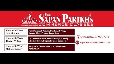 Simplex Solution using Solver by Sapan Parikh Commerce Classses