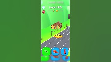 Level 1413 2025 Shape shifting game very cool and gnarly hyper casual game #shapeshifting #shorts.