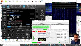 ICOM IC7300  RSBA1 software wireless FT8 Learning