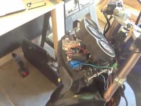 Motorcycle Remote Start with Arduino - YouTube