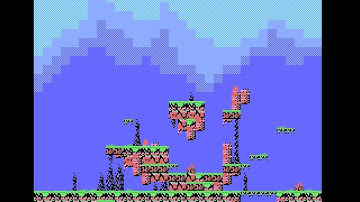 MSX: first level scroll