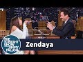 Zendaya and Jimmy Get Creative with Instagram Boomerangs