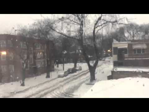 Snow Storm In Chicago On Monday