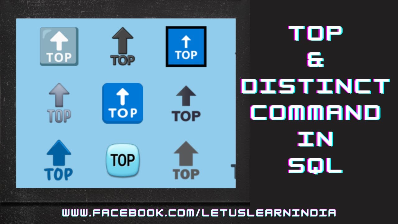 Top & Distinct Command In - YouTube