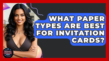 What Paper Types Are Best For Invitation Cards? - Graphic Design Nerd