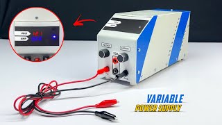 Variable Power Supply ।। how to make adjustable power supply from pvc pipe ।। 12volt 20Amp or 10Amp