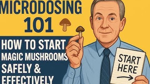 Microdosing 101: Everything You Need to Get Started With Magic Mushrooms