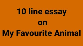 Download Lagu 10 line essay on my favorite animal/essay on my favorite animal/my favorite animal is the cat/cats MP3 Download Lagu 10 line essay on my favorite animal/essay on my favorite animal/my favorite animal is the cat/cats MP3