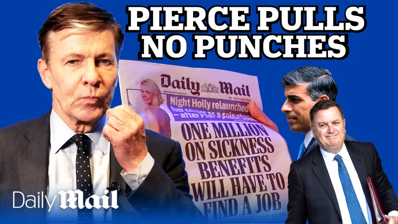 ‘Army of Shirkers!’ Furious Andrew Pierce slams sickness benefits scroungers