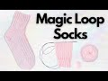 How to Knit Socks Using Magic Loop | Step-By-Step Knitting Tutorial | Knitting House Square