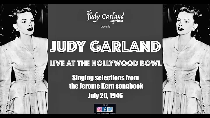 JUDY GARLAND Live At The Hollywood Bowl with a 3 s...