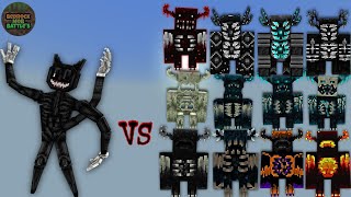 Cartoon Cat (GojiDraw) vs Warden Plus (Wardens) | Minecraft Bedrock | Mob Battle screenshot 3