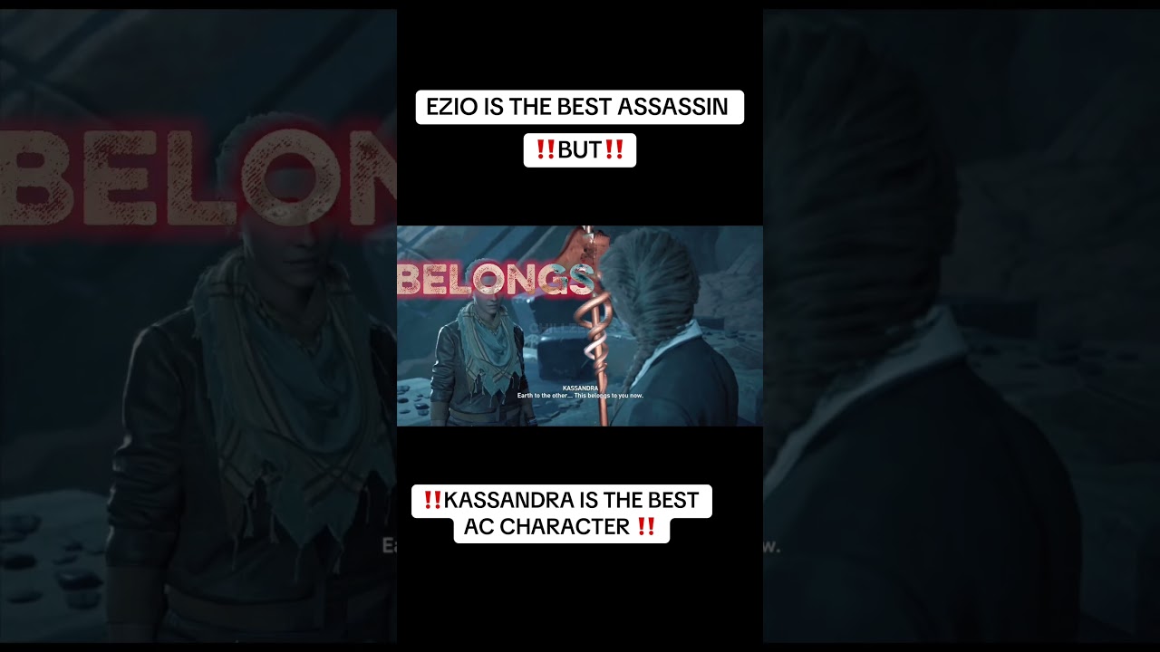 Kassandra is the best Assassin&rsquo;s Creed character in the franchise #assassinscreedodyssey #nostalgia
