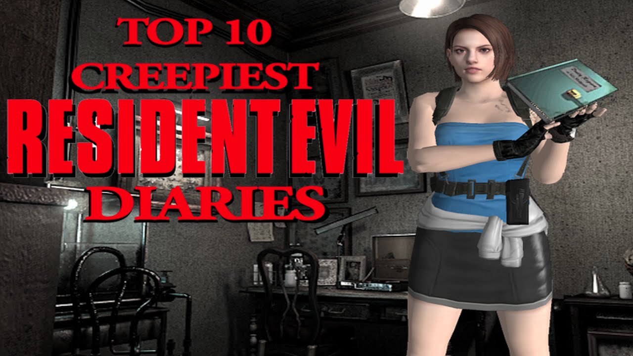 Top 10 Creepiest RESIDENT EVIL Diaries YouTube
