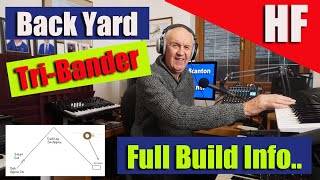HF Back Yard Adventures.  Build this Simple Compact Antenna for Your Ham Radio Station.